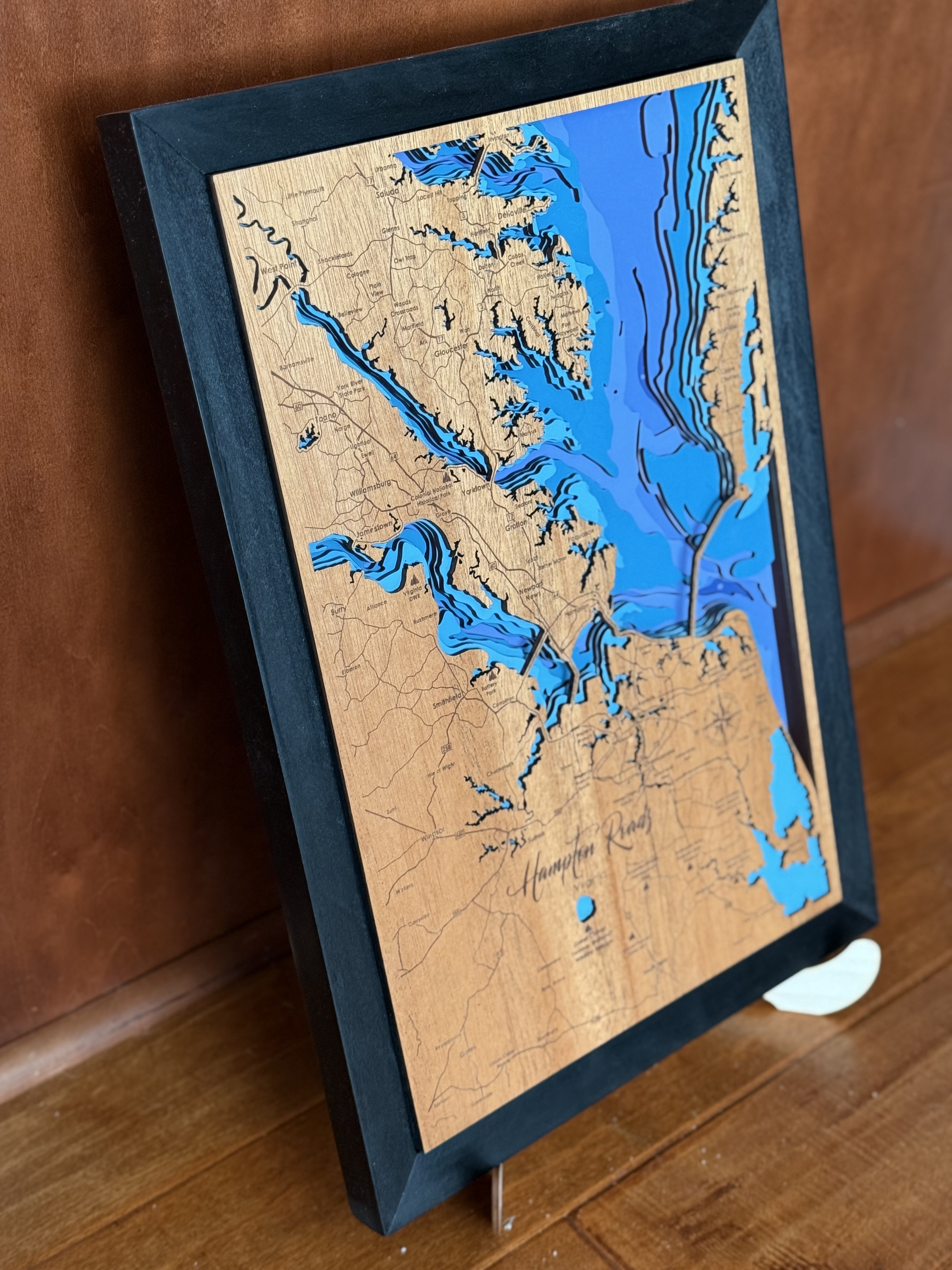 Chesapeake Bay Layered Map
